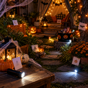 Halloween Kindergeburtstag Schatzsuche