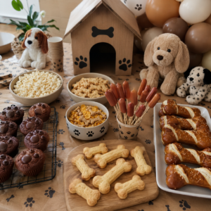 Hunde Kindergeburtstag Snacks