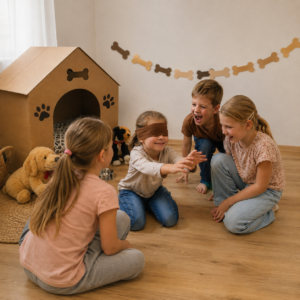 Hunde Kindergeburtstag Spiele Ideen