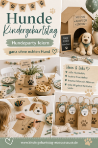 Hunde Kindergeburtstag feiern