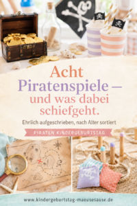 Kindergeburtstag Motto Pirat