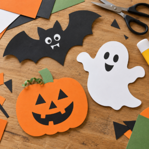 Kürbis Einladung Halloween Party selber machen