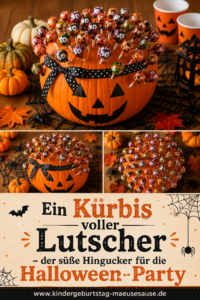Kürbis-Lolli