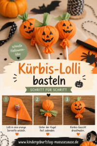 Kürbis Lutscher