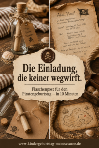 Piraten Einladung Kinder