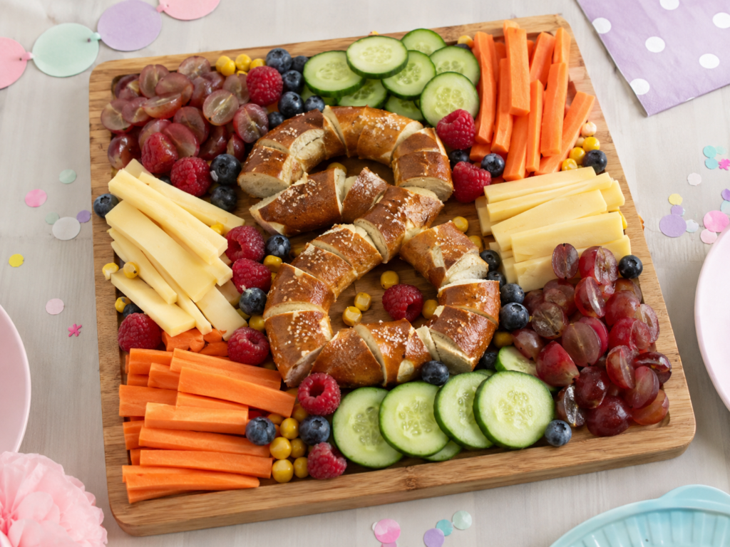 Snackplatte Kita mitbringen