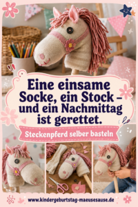Steckenpferd selber basteln