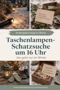 Winter-Kindergeburtstag bei schlechtem Wetter