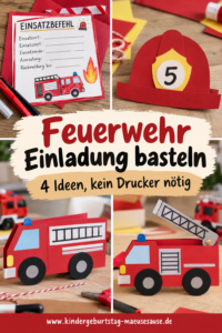 Feuerwehr Einladung