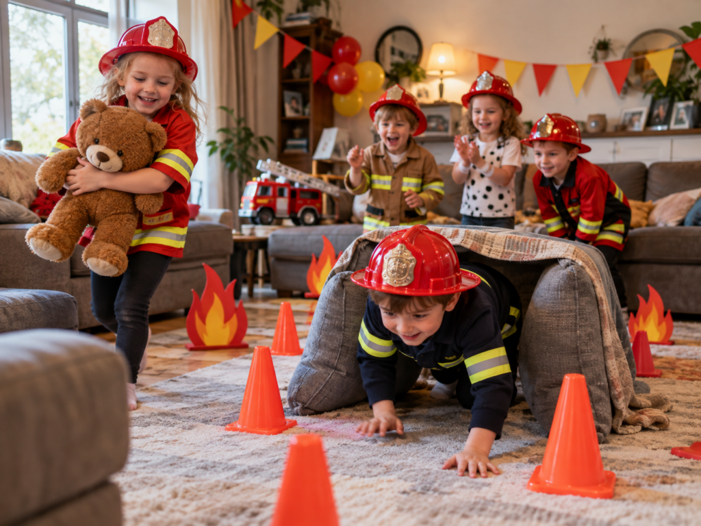 Feuerwehr Kindergeburtstag