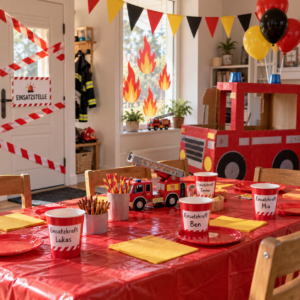 Feuerwehr-Kindergeburtstag-Deko