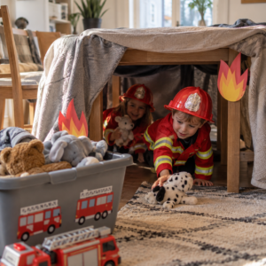 Feuerwehr-Kindergeburtstag-Spiel-Tiere-retten