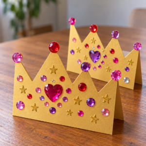 Prinzessin Einladung Krone