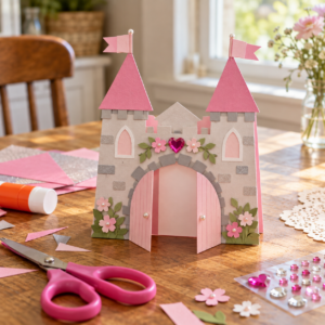 Prinzessin Einladung Schloss Karte