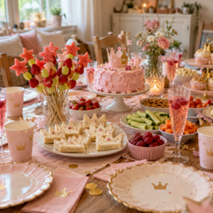 Prinzessin Kindergeburtstag Buffet