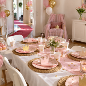 Prinzessin Kindergeburtstag Deko