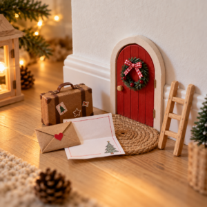 Magische Wichteltür mit Weihnachtsbrief
